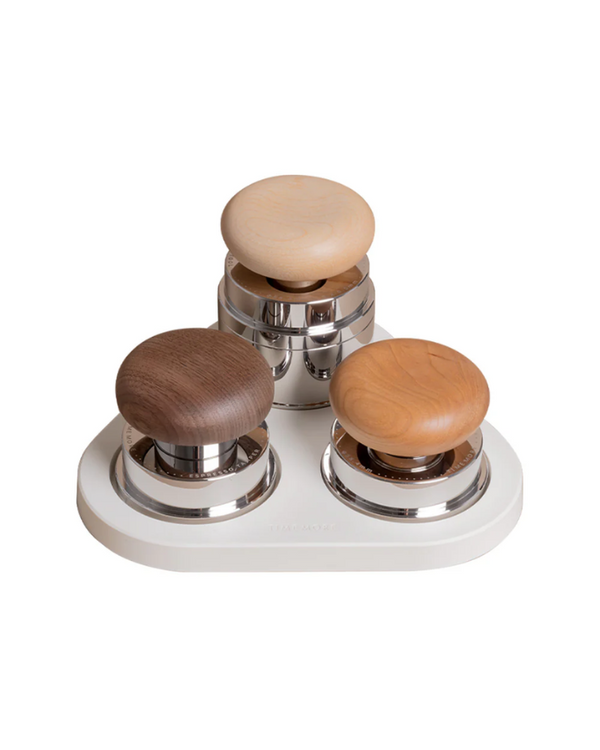 TIMEMORE PUCKS Espresso Accessories Set (Wooden Grip)  تايم مور سيت ملحقات الإسبريسو (الاصدار الخشبي )