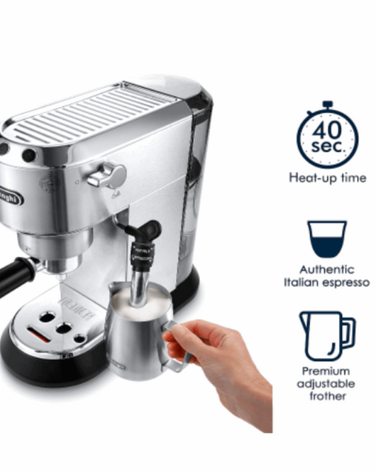 ديلونجي ديديكا ماكينة اسبريسو  De'Longhi EC685BK Dedica Deluxe Espresso Machine