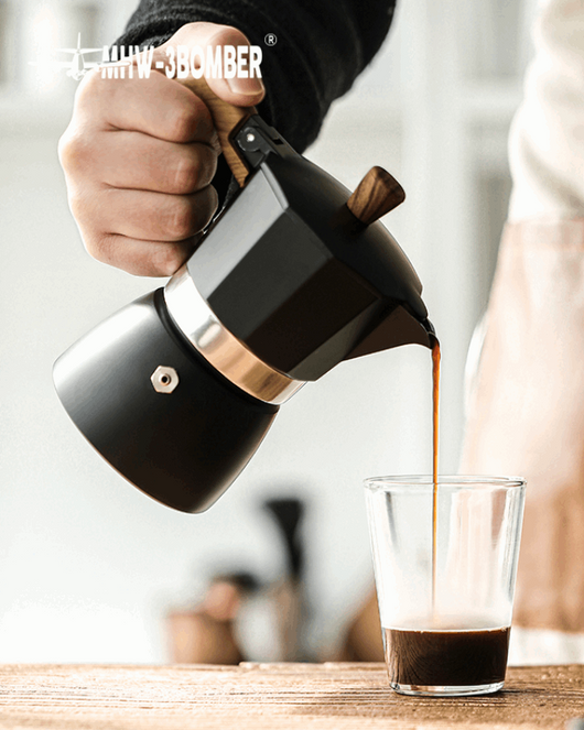 بومبر موكابوت    MHW-3BOMBER moka pot