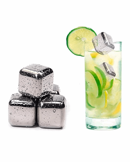 مكعبات ثلج ستانلس ستيل Stainless steel ice cubes